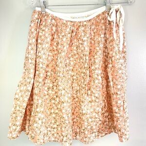 Max Studio flower skirt